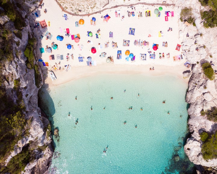 Cala Macarelleta, en Menorca.