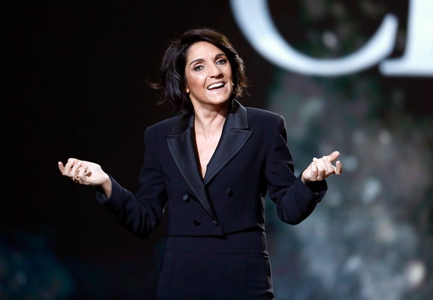 Florence Foresti sur la scène des Césars le 28 février 2020, à Paris.