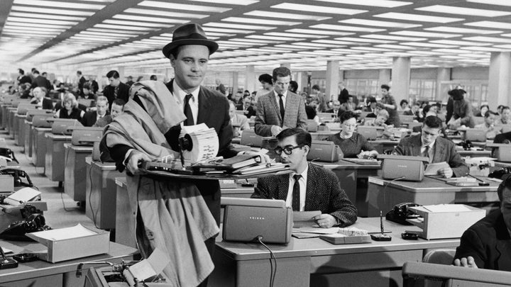 Un fotograma de 'El Apartamento', de Billy Wilder.