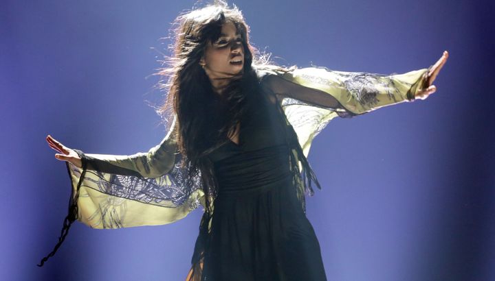 Loreen performing Euphoria at Eurovision in 2012