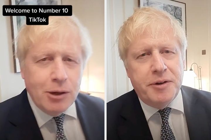 Boris Johnson is now on TikTok