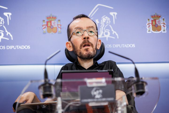 Pablo Echenique, portavoz de Podemos.