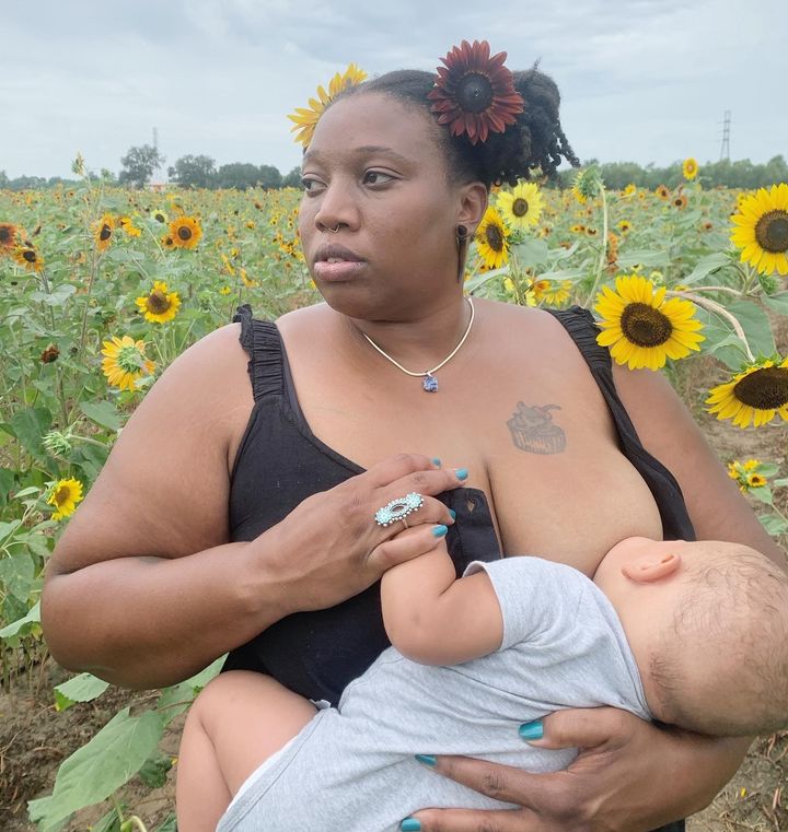 Kenda H., a mother of four, said we need to normalize breastfeeding in public for people of all sizes.