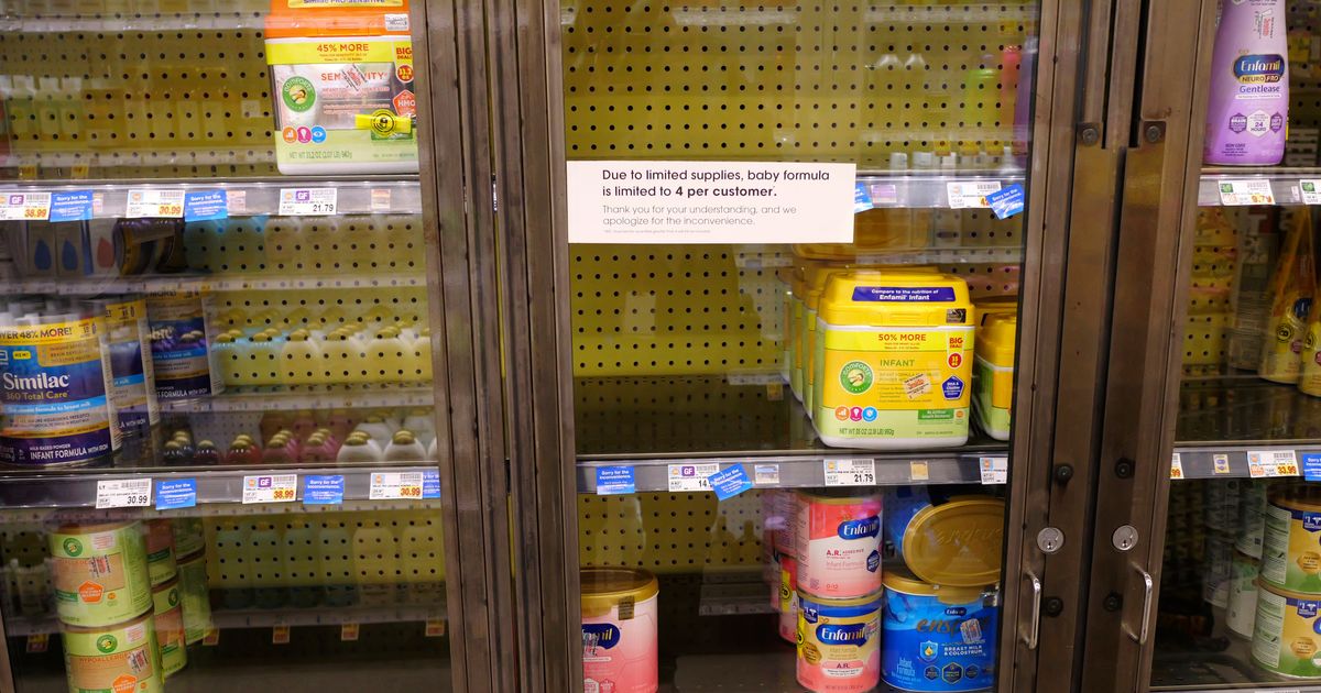 Parents Hunt For Baby Formula As Contamination Woes Lead To Nationwide Shortage