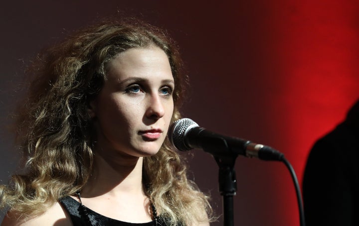 Maria Aliójina, en 2017, durante un concierto en Londres.