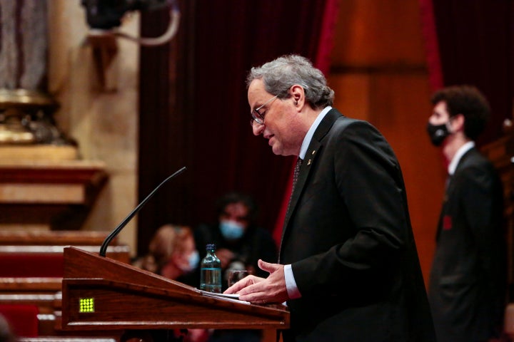El expresident de la Generalitat, Joaquim Torra, en una imagen de archivo.
