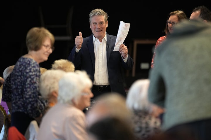 Keir Starmer spent the last day of his local election campaign in Wakefield. Winning the seat back from the Tories will be a key test for the Labour leader.