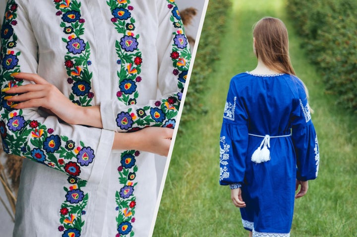 Svіtlana sells traditional embroidered clothing via her Etsy shop, Ukrshop. 