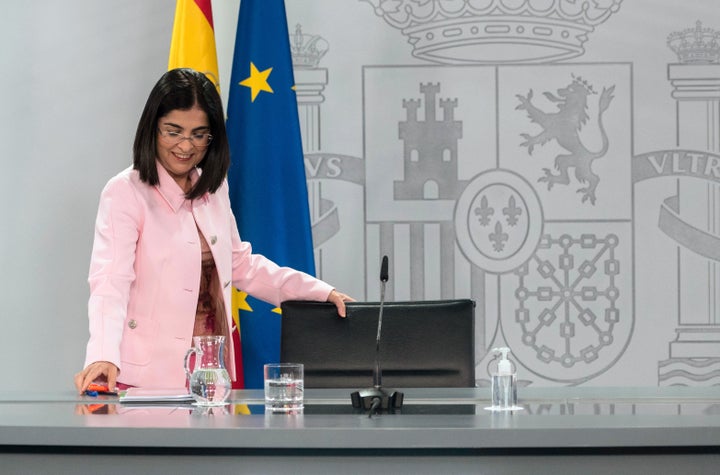 Carolina Darias, tras reunirse con las comunidades este miércoles