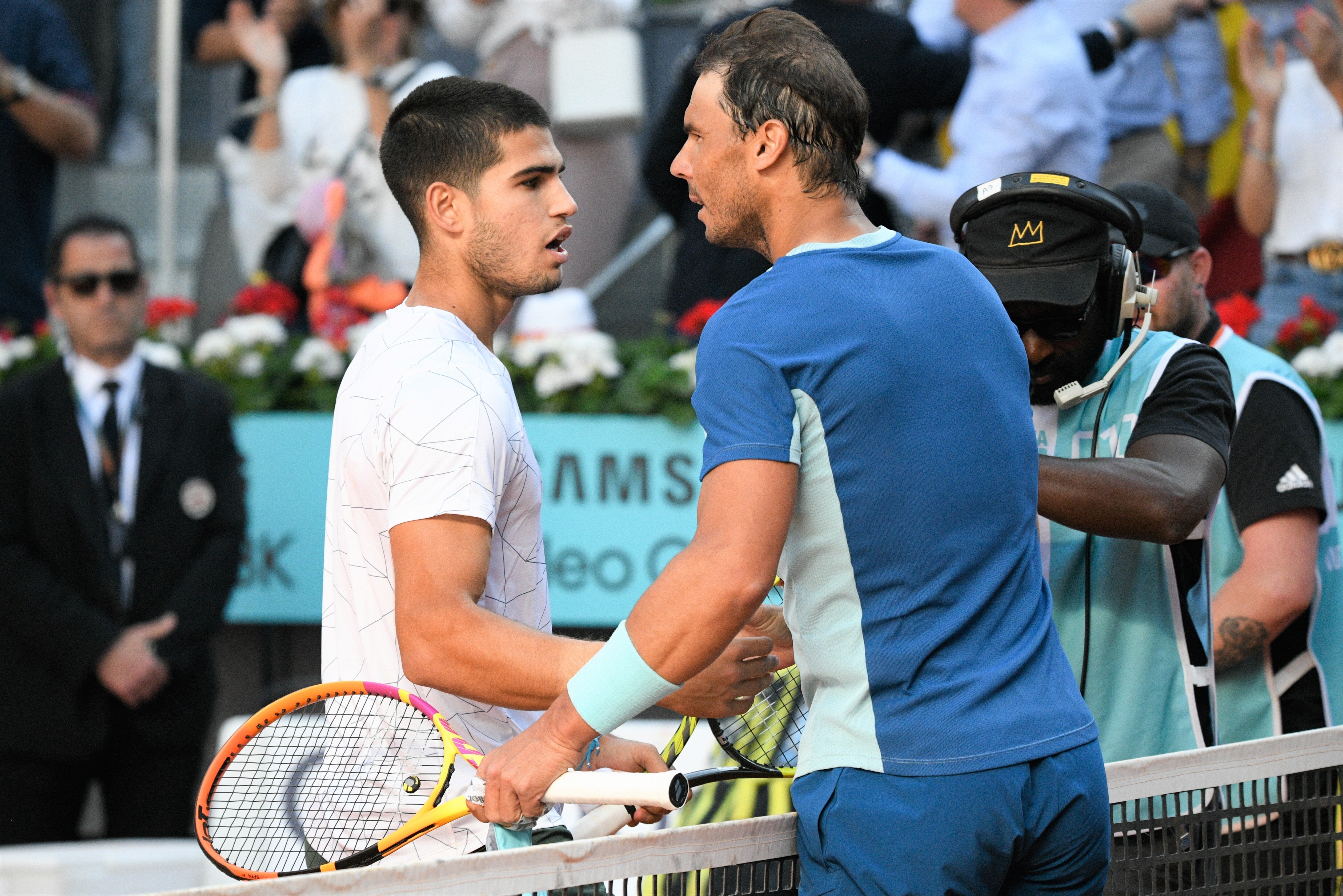 Rafa Nadal se sale de su tono habitual para responder a esta pregunta sobre  Carlos Alcaraz | El HuffPost Noticias