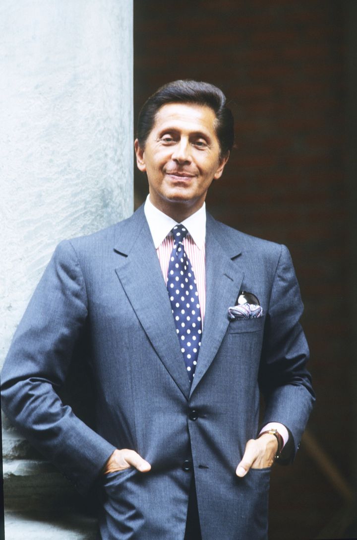 Ο ιταλός σχεδιαστής μόδας, Βαλεντίνο, στην Βενετία στις 20 Ιουνίου του 1968. 