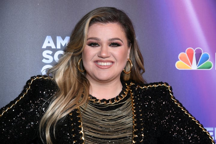 Kelly Clarkson attends NBC's "American Song Contest" grand final Monday.