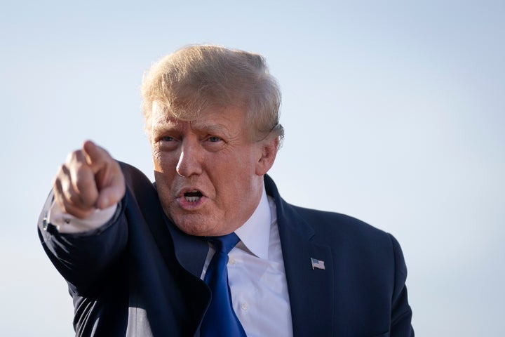 El expresidente estadounidense Donald Trump.