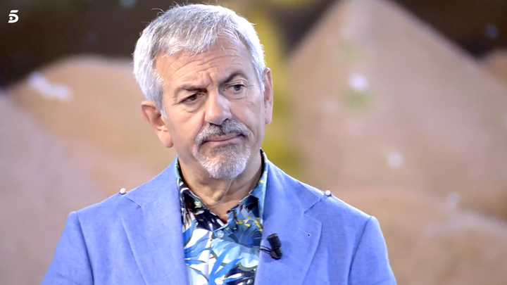 Carlos Sobera en 'Supervivientes: Tierra de Nadie'.