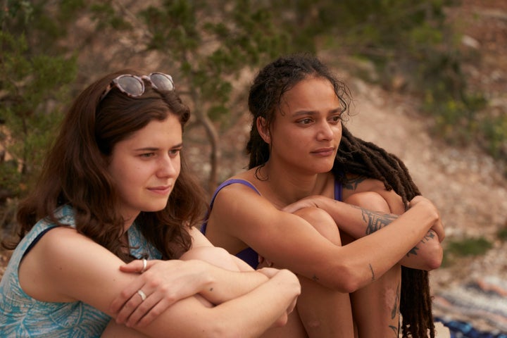 Frances (ALISON OLIVER) and Bobbi (SASHA LANE)