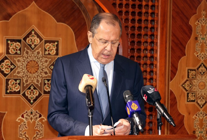 El ministro de Exteriores ruso, Sergei Lavrov