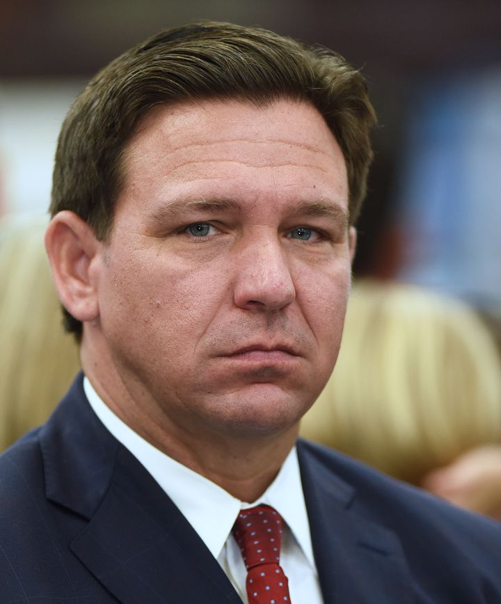 A Florida judge said he will rule in favor of voting rights groups challenging a congressional map approved by Florida Governor Ron DeSantis, who's seen last week.