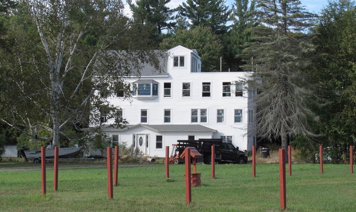 Nathan Carman's Vermont home is pictured after he was rescued off the coast of Massachusetts by a passing freighter.