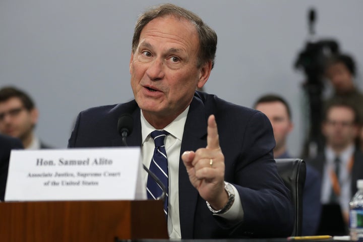 Supreme Court Justice Samuel Alito's leaked draft opinion overturning Roe v. Wade claims the court is giving the issue back to "the people."