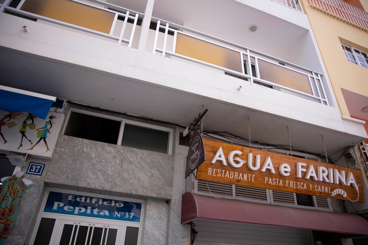 Imagen de la vivienda de Los Cristianos donde se produjo el suceso.