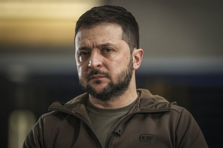 Volodimir Zelenski, presidente de Ucrania.