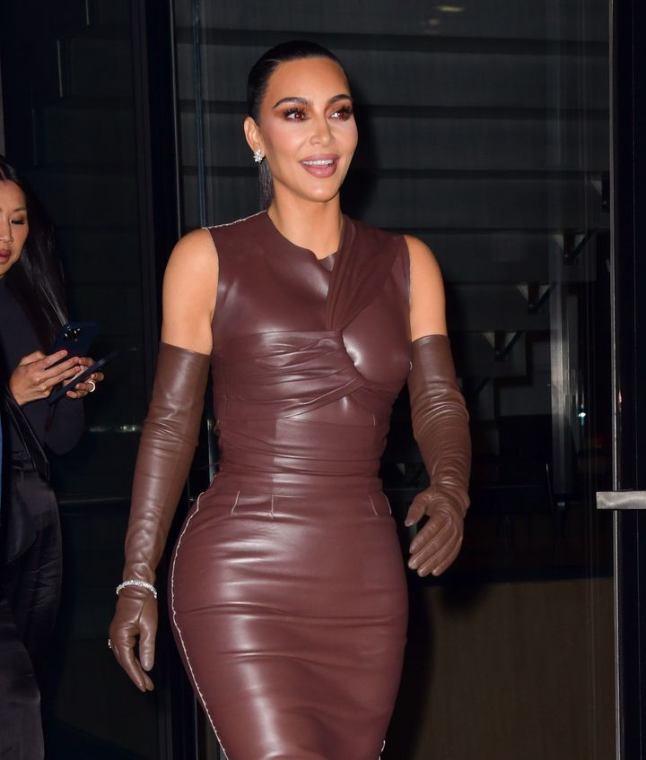 Kim Kardashian West leaving the WSJ. Magazine's Innovator Awards.