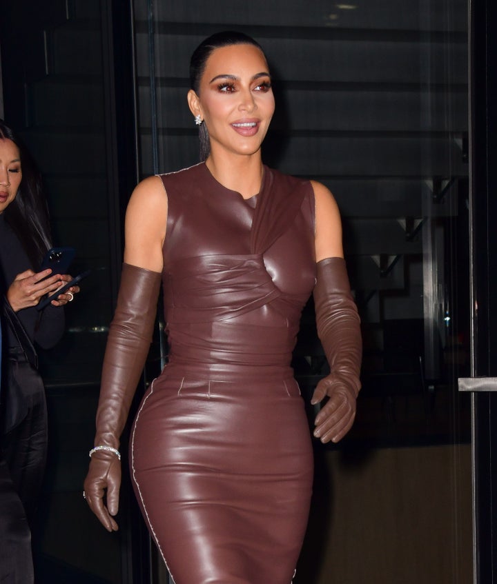 Kim Kardashian West leaving the WSJ. Magazine's Innovator Awards.