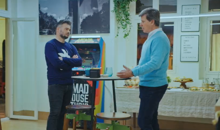 Grabiel Rufián y Cayetano Martínez de Irujo en 'Encuentros Inesperados'.