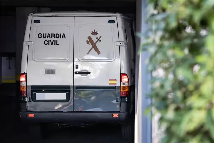 Foto de archivo de una furgoneta de la Guardia Civil.