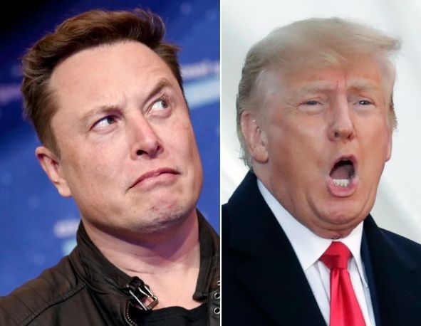 The feud between Tesla CEO Elon Musk and former President Donald Trump continued on Monday.