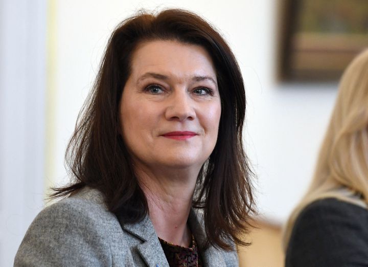 La ministra de Exteriores de Suecia, Ann Linde
