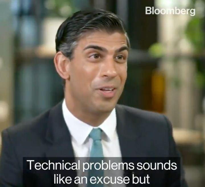 Rishi Sunak jumped to defend the UK's current benefits system on Friday
