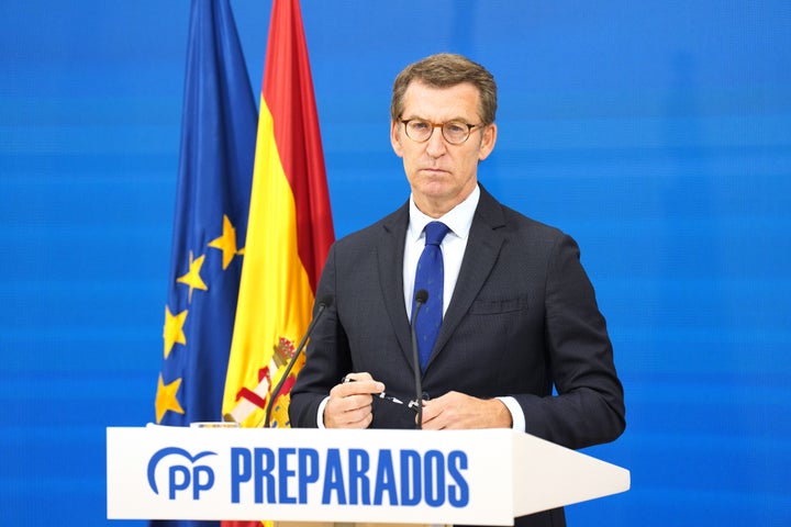 El presidente del Partido Popular, Alberto Núñez Feijóo, en una imagen de archivo.