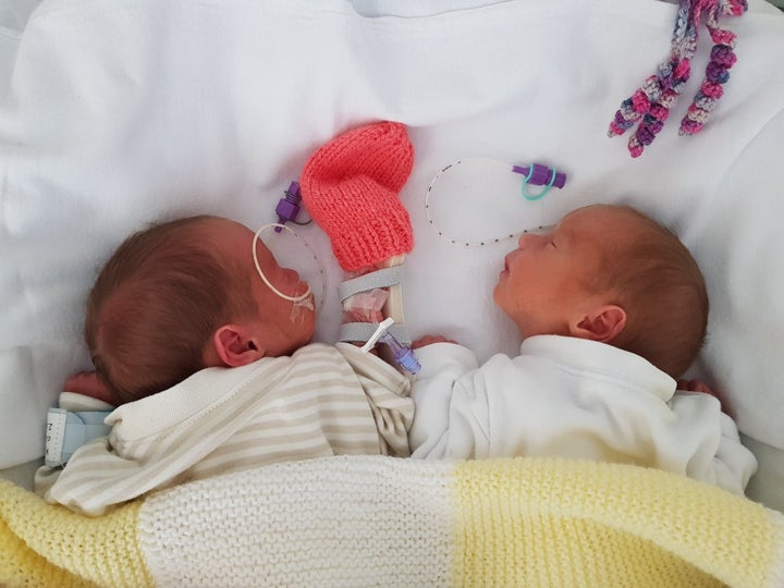Libby Monks' twins.