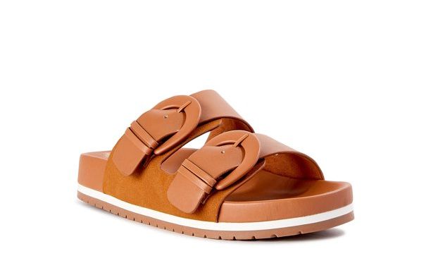 Womens Slides in Womens Sandals | Beige - Walmart.com