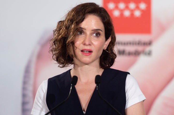 La presidenta de la Comunidad de Madrid, Isabel Díaz Ayuso.