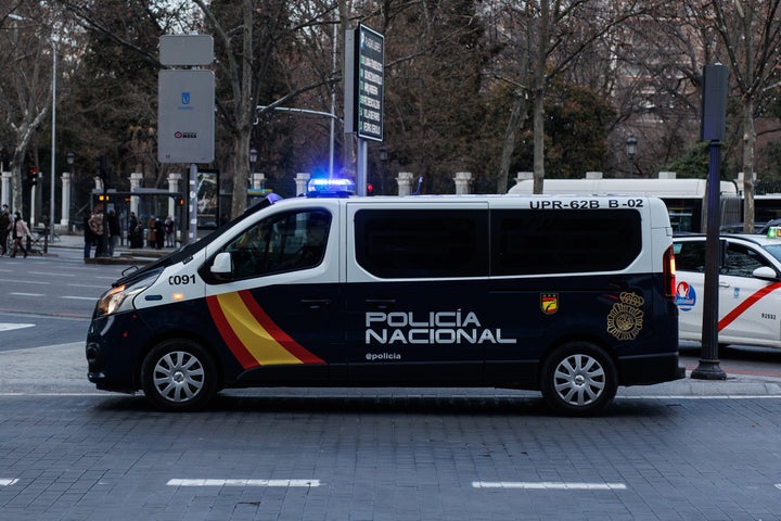Foto de archivo de un furgón de Policía Nacional.