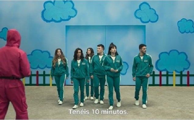 Un extracto del vídeo de Netflix.