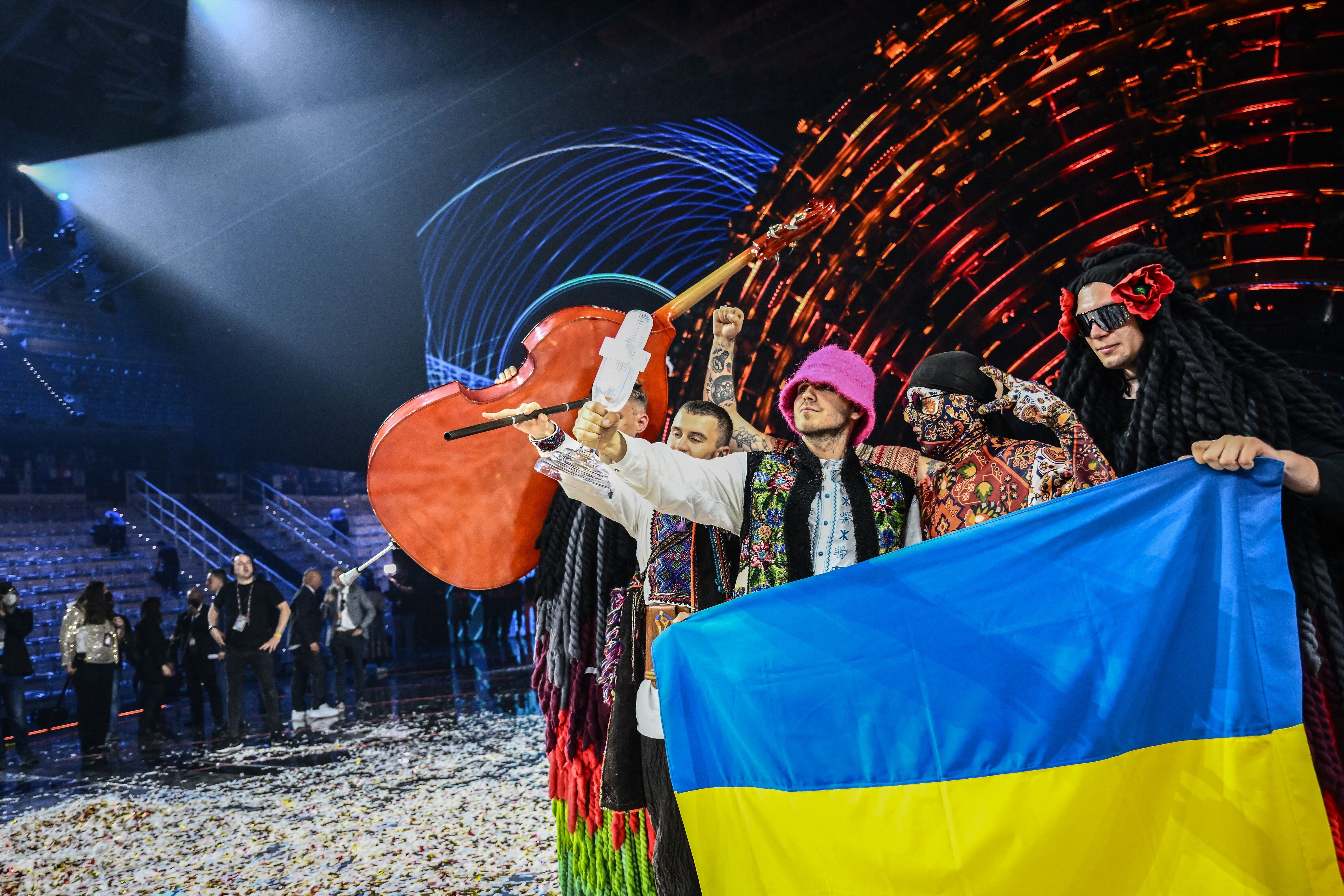 Евровидение украина участники. Украинская группа Kalush Orchestra. Украина Евровидение 2022 группа. Kalush Eurovision 2022. Kalush Orchestra Eurovision.