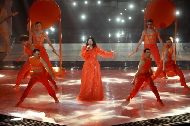 Laura Pausini a été la star de l'Eurovision pour ces spectateurs (REUTERS/Yara