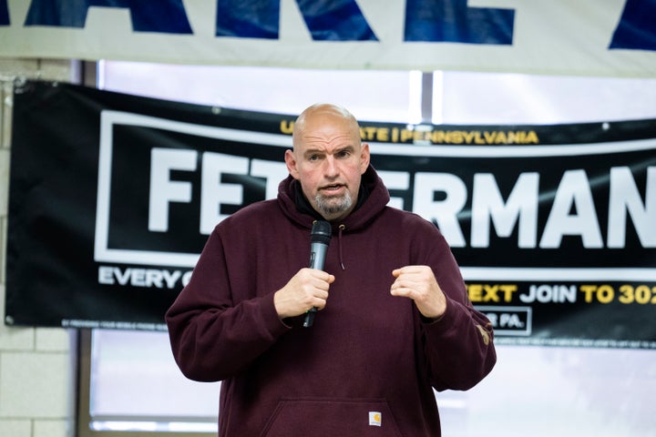 Democratic candidate for U.S. Senate John Fetterman announced he was hospitalized after having a stroke