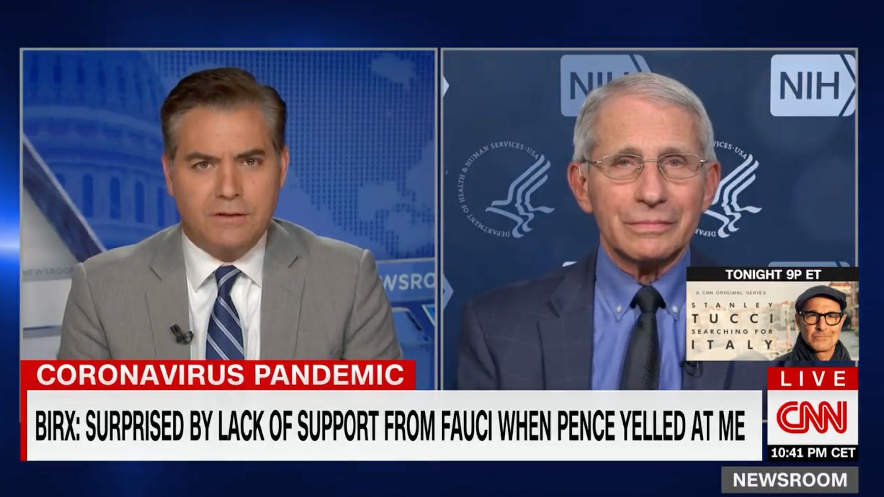 CNN Host Asks Fauci Whether He'd Stay In His Post If Trump Was Re-Elected