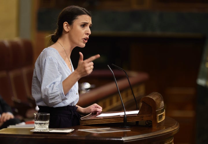 La ministra de Igualdad, Irene Montero.