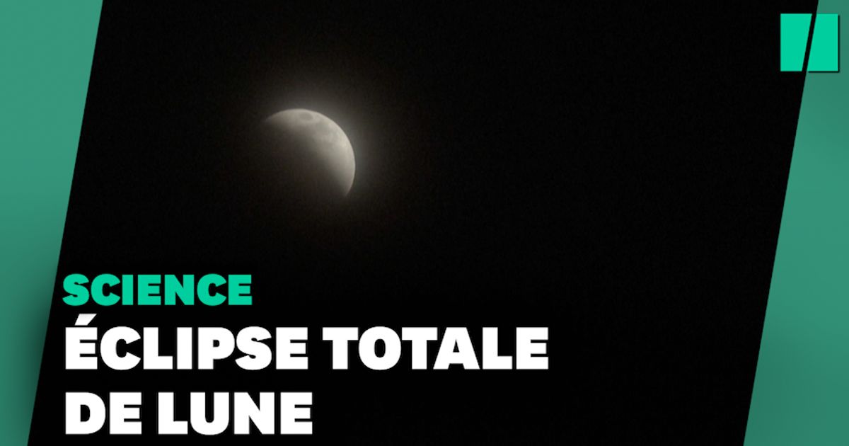 Impresionantes imágenes del eclipse total de Luna