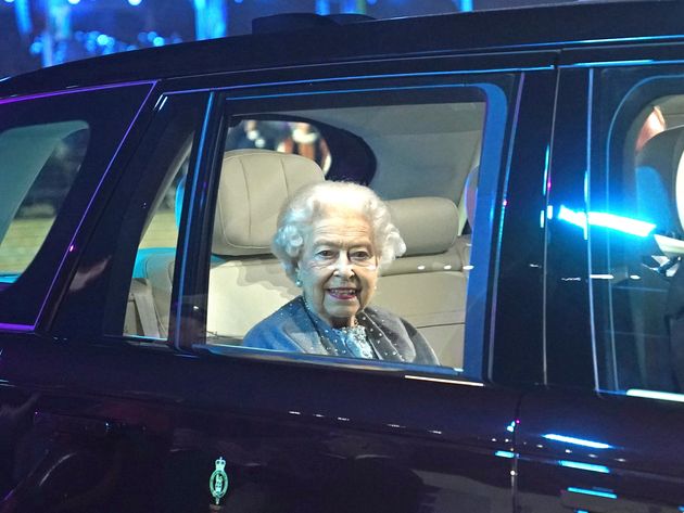 Elizabeth II prise en photo à Windsor ce dimanche 15 mai