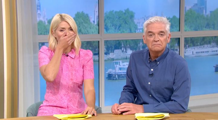 Holly Willoughby and Phillip Schofield