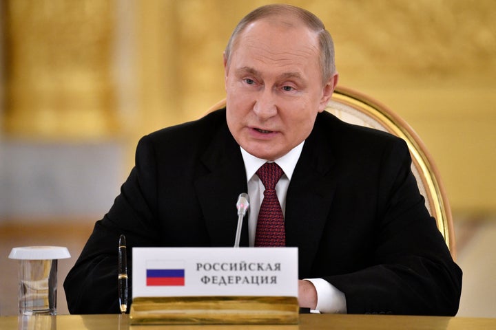 Putin, este lunes en su reunión con la Organización del Tratado de Seguridad Colectiva