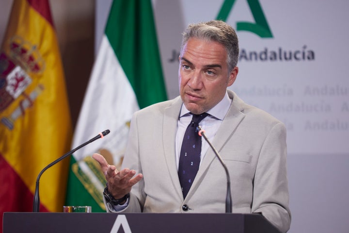 Bendodo, en una comparecencia ante la prensa
