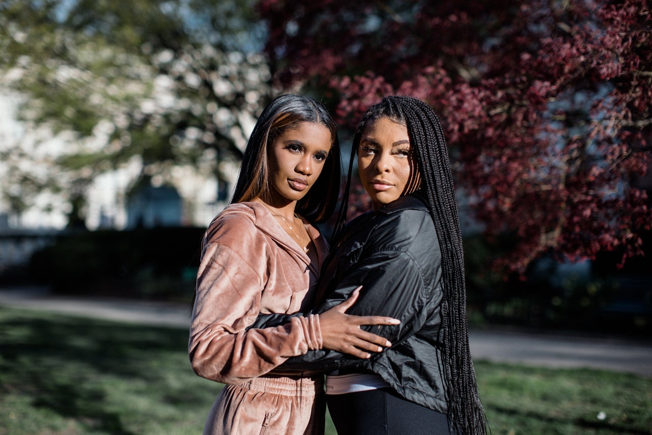 Roxanne Ramsey, left, took care of Bria Bryant, right, after Bryant underwent a Brazilian butt lift surgery.