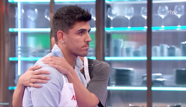 Adrián, concursante de 'MasterChef'.
